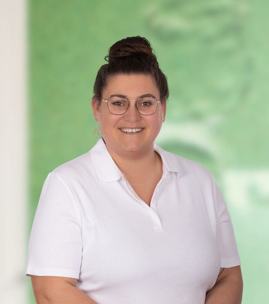 Portret praktijkteam, Denise Conrads Kreutz, Teamleider, in de praktijkruimtes van Green ivf